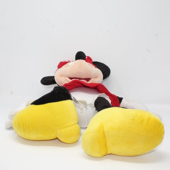 Disney Parks Resort Minnie Mouse 20" Doll Red Dot Dress Bow Plush Stuffed Toy - Picture 7 of 11